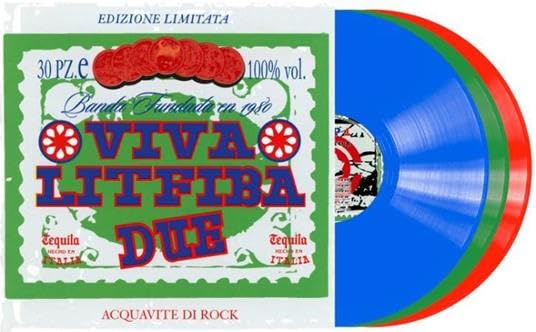 Litfiba - Viva Litfiba 2 [LP] Vinyl Record