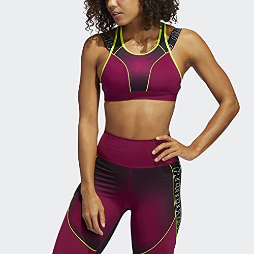 adidas Women's Don't Rest Sport Hack Bra, Power Berry, XL