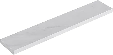 21 Inch Carlsber Marble Sidesplash for Bathroom Vanity Sink Top, Bathroom Sink Sidesplash, Bathroom Vanity Sidesplash, White