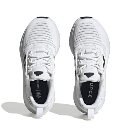 adidas Swift Run23 Sneaker, White/Core Black/Grey, 7 US Unisex Big Kid