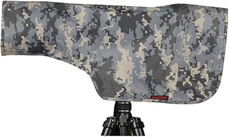CHASING BIRDS Camouflage Waterproof Opaque Anti-UV Rain Covers Raincoat for Nikon Z 180-600mm f/5.6-6.3 VR (Digital Camouflage)