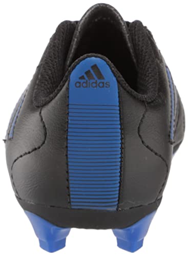 adidas Goletto VIII Firm Ground Soccer Shoe, Core Black/Royal Blue/Core Black, 13 US Unisex Little Kid (4-8 Years)