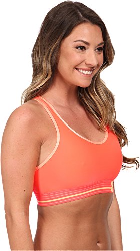 Under Armour Women's UA HeatGear® Alpha Bra After Burn/Afterglow/X-Ray Sports Bra XS (US 0-2)