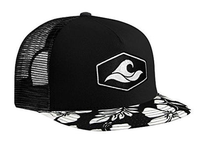 Koloa Surf Hexagon Patch Logo Mesh Snapback Hats