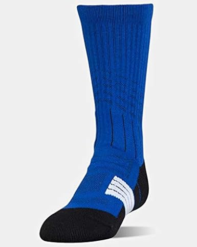 Under Armour Boys' UA Unrivaled Crew Socks YLG Blue