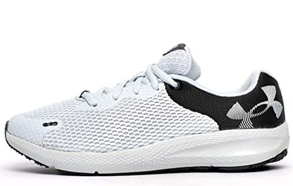 Under Armour Women's Charged Pursuit 2 BL Running Shoe, Halo Gray (100)/Jet Gray, 8