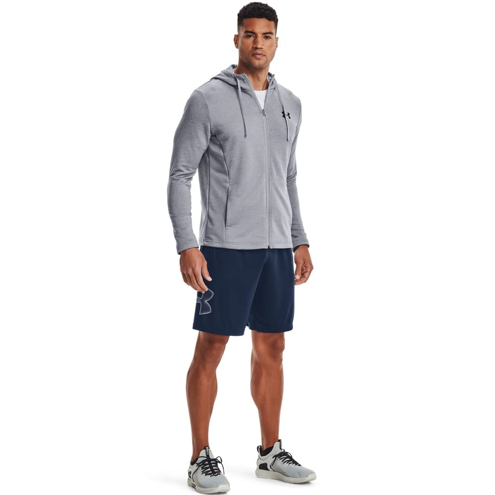 Under Armour Mens Tech Graphic Short , Academy Blue (409)/Steel , Small