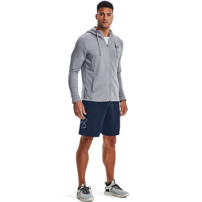 Under Armour Mens Tech Graphic Short , Academy Blue (409)/Steel , Small