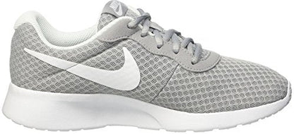 NIKE Women's Tanjun Wolf Grey/White Size 6 B(M) US