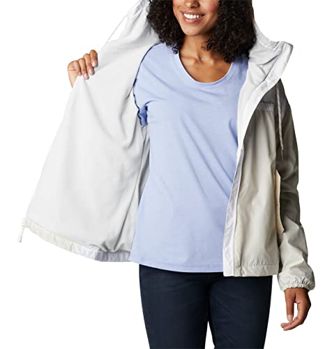 Columbia Women's Flash Challenger Lined Windbreaker, Chalk/White, Medium