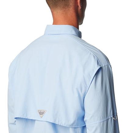 Columbia Men’s PFG Bahama™ II Long Sleeve Shirt, Sail, XL