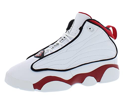 Jordan Jordan Pro Strong (Big Kid) White/Black/Gym Red 4.5 Big Kid M