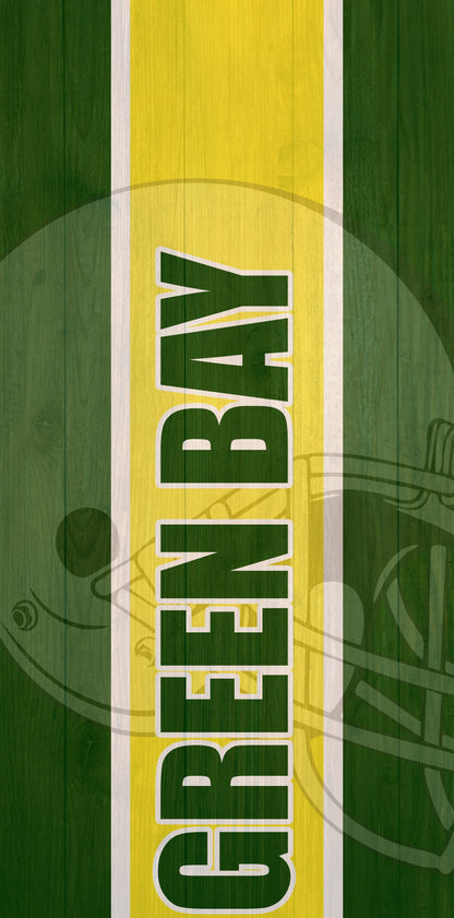 Green Bay Football Team Pro Style Cornhole Boards