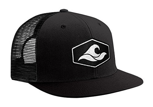 Koloa Surf Hexagon Patch Logo Mesh Snapback Hats