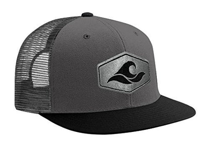 Koloa Surf Hexagon Patch Logo Mesh Snapback Hats