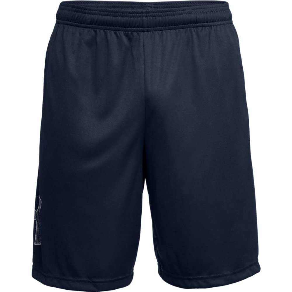 Under Armour Mens Tech Graphic Short , Academy Blue (409)/Steel , Small