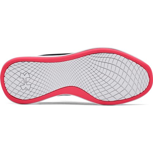 Under Armour womens Ua Charged Aurora Cross Trainer, Black/White, 7.5 US