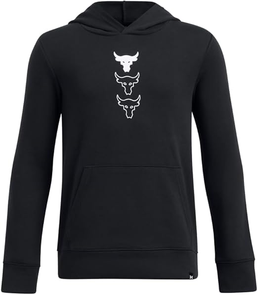 Under Armour Boys' Project Rock Payoff Rival Hoodie