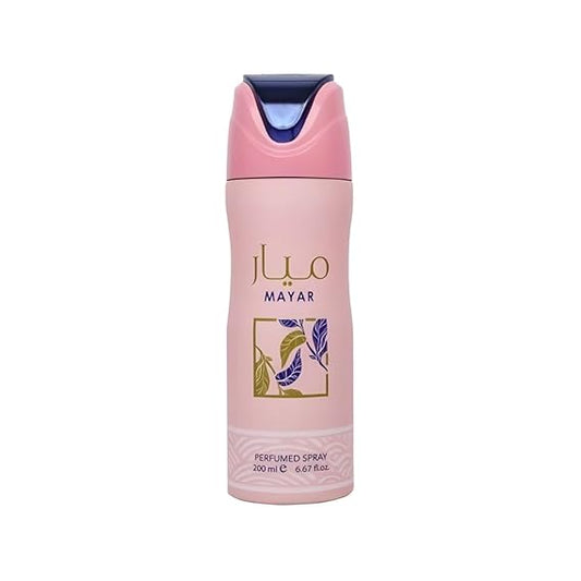 Lattafa Mayar Perfumed Deodorant Spray for Women, 6.7 Ounce