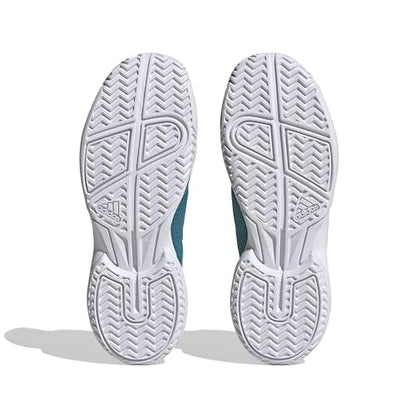 adidas Ubersonic 4 Sneaker, Arctic Fusion/Lucid Lemon/White, 3.5 US Unisex Little Kid