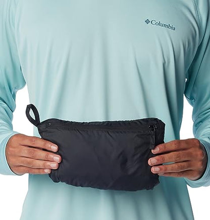 Columbia Men's Standard Challenger Windbreaker, Black, Large
