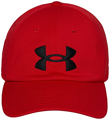 Under Armour Men's Blitzing Adjustable Hat , Red (601)/Black , One Size Fits Most