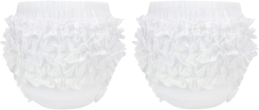 Century Star Baby Bloomers Ruffle Diaper Cover for Toddler Girls Newborn Toddler Kids Panties Bloomers Girl's Cotton Shorts