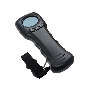 Luggage Scale Travel Digital, 50kg/110lb Auto Lock Reading After Weighing Hanging Luggage Scale, Electronic Weight a Perfect Helper for Your Travel and Fishing (Batteries are Not Included)
