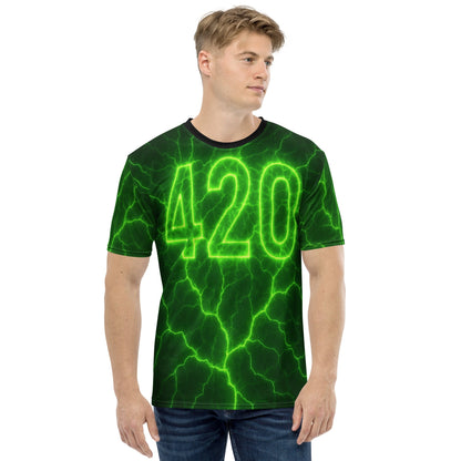 420 Electric Green T-shirt