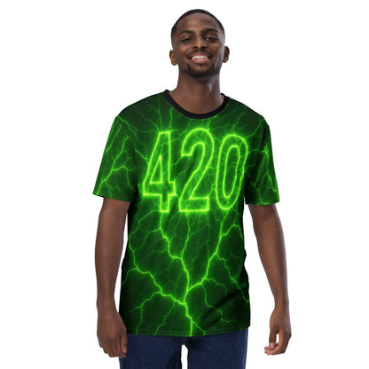 420 Electric Green T-shirt