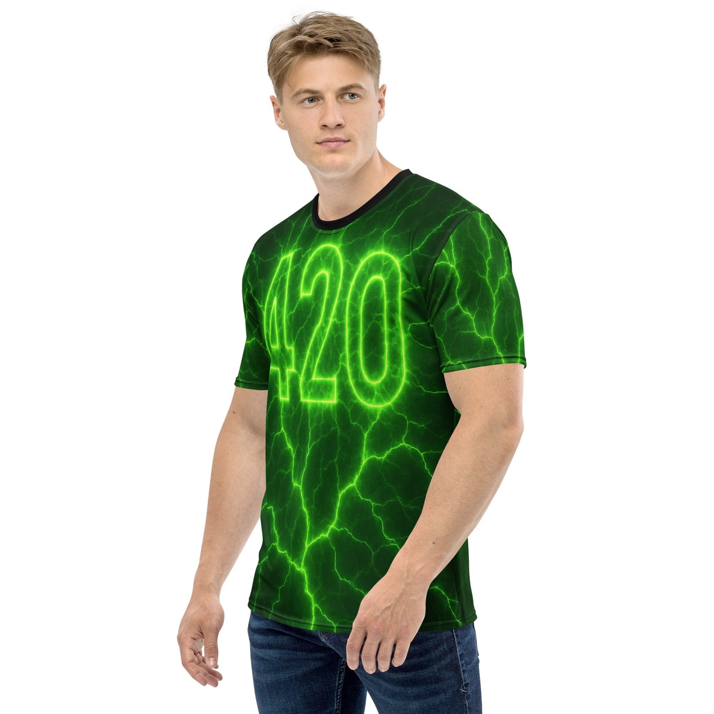 420 Electric Green T-shirt