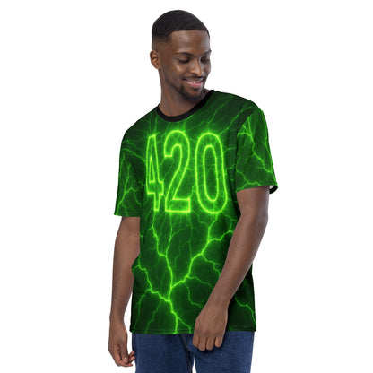 420 Electric Green T-shirt
