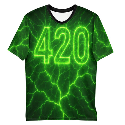 420 Electric Green T-shirt