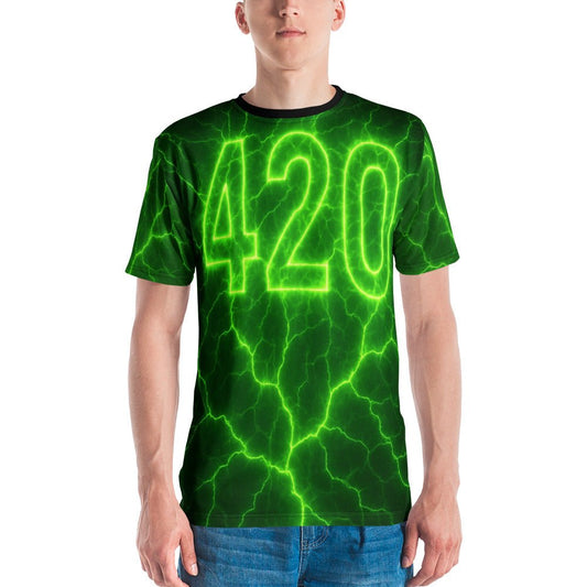 420 Electric Green T-shirt