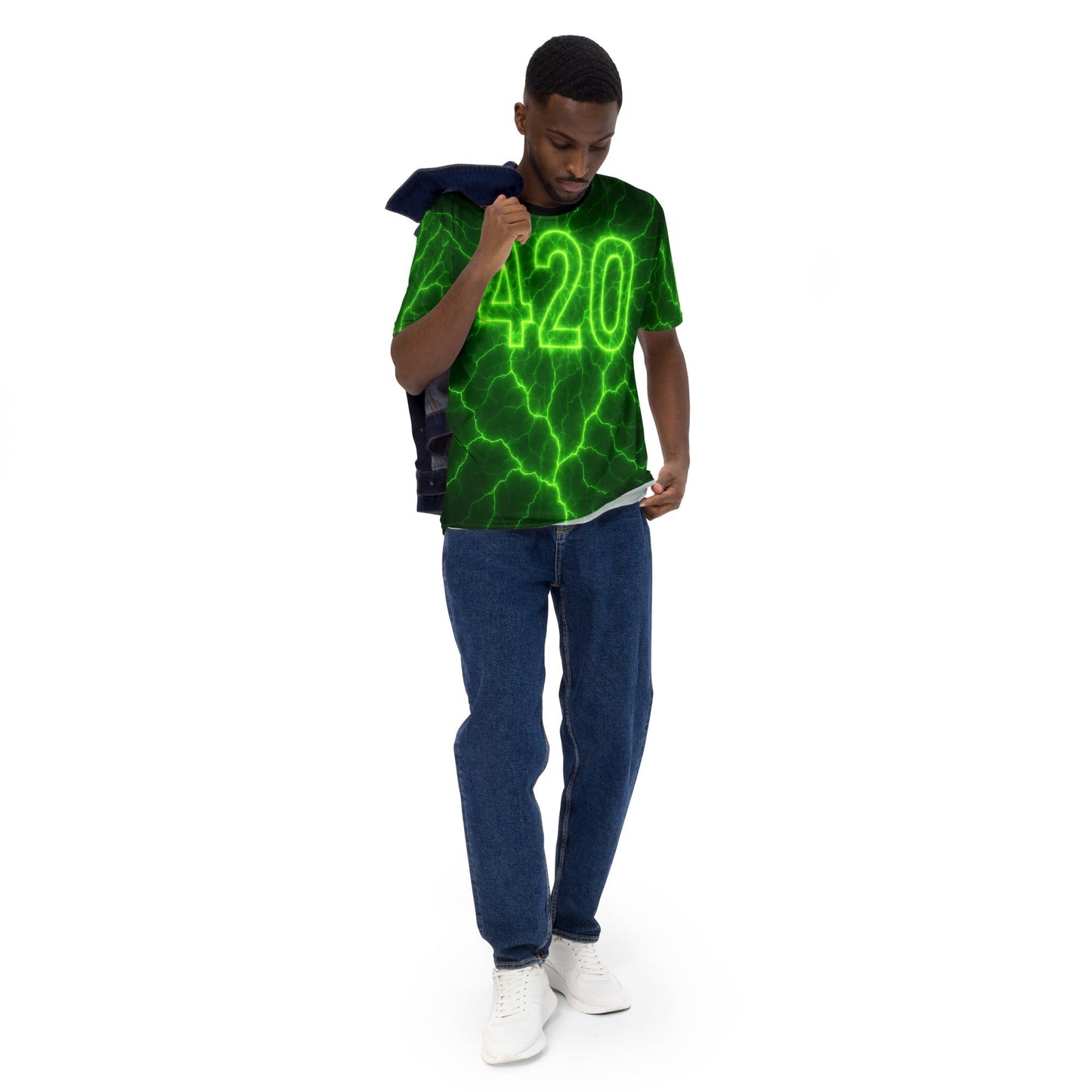 420 Electric Green T-shirt
