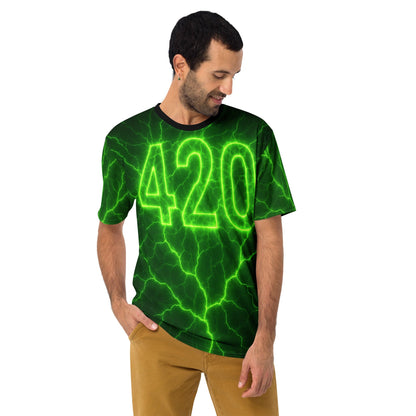 420 Electric Green T-shirt