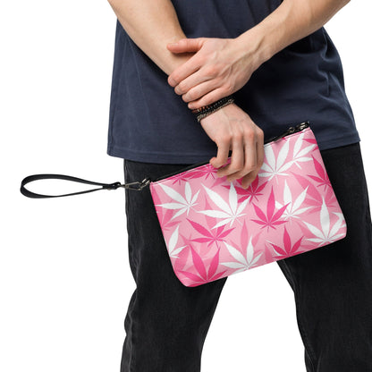 420 pink camo Crossbody bag