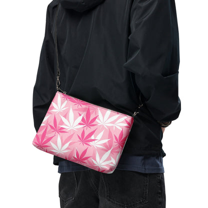 420 pink camo Crossbody bag