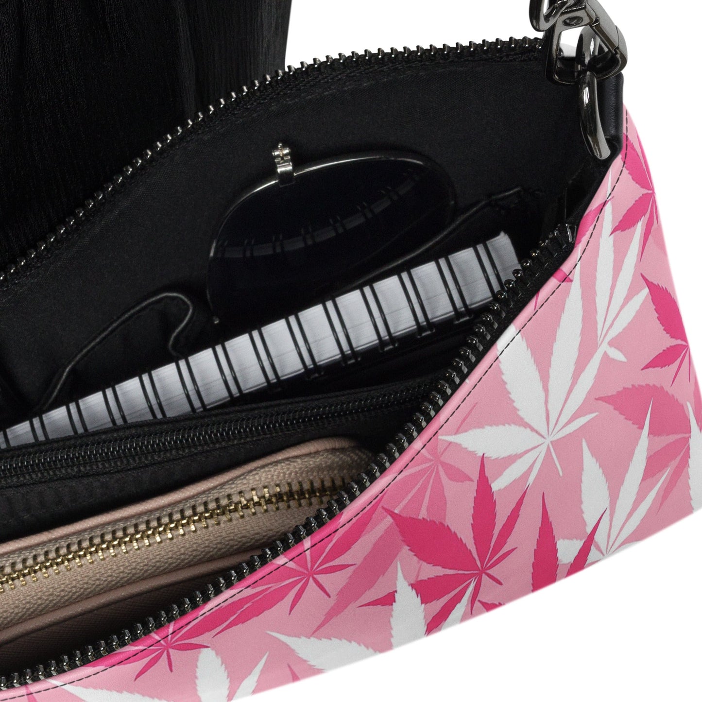 420 pink camo Crossbody bag