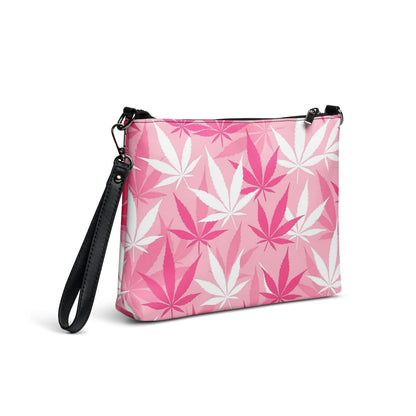 420 pink camo Crossbody bag