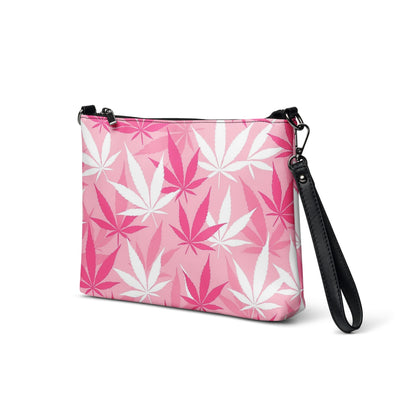420 pink camo Crossbody bag