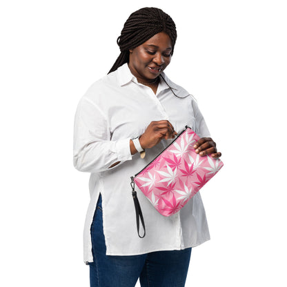 420 pink camo Crossbody bag