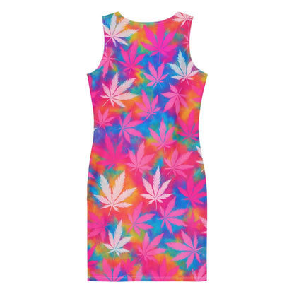 Tie-dye Bodycon dress