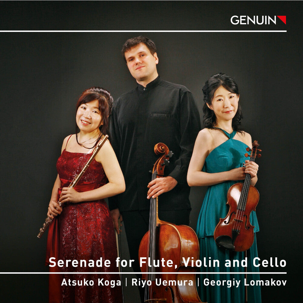 Debussy / Vodenitcharov / Haydn - Serenade For Flute Violin & Cello Music CD