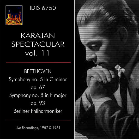 L Beethoven .W. / Berliner Philharmoniker - Karajan Spectacular Vol. 11 - Live Recordings Music CD