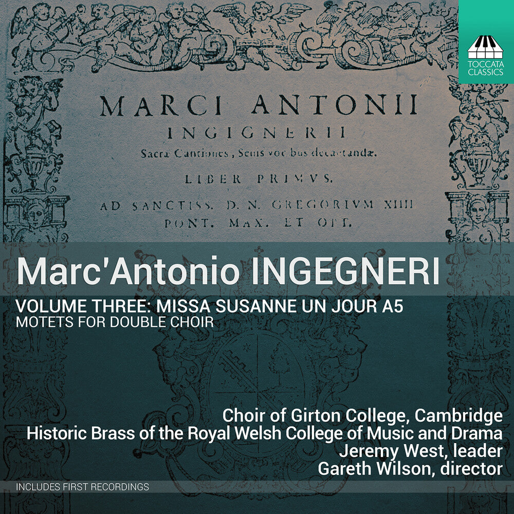 Bassano / Ingegneri / Choir Of Girton College - Missa Susanne Un Jour A5 Vol. 3 [CD]