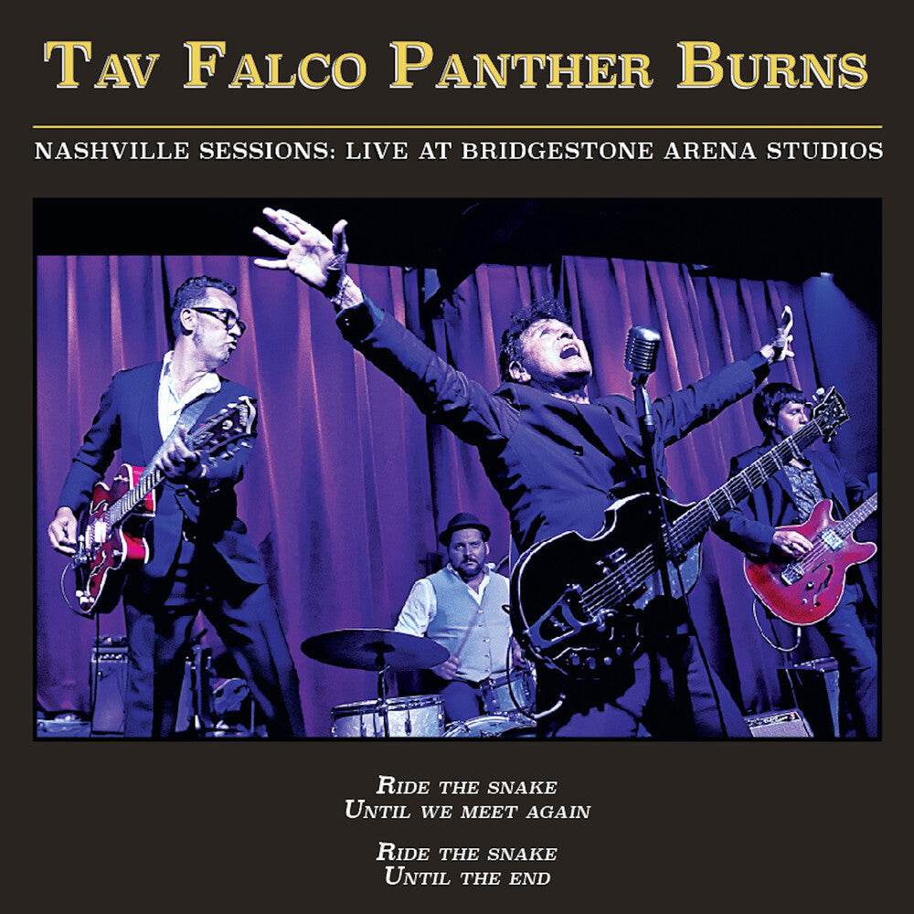 Tav Falco Panther Burns - Nashville Sessions: Live At Bridgestone Arena [LP] Vinyl Record