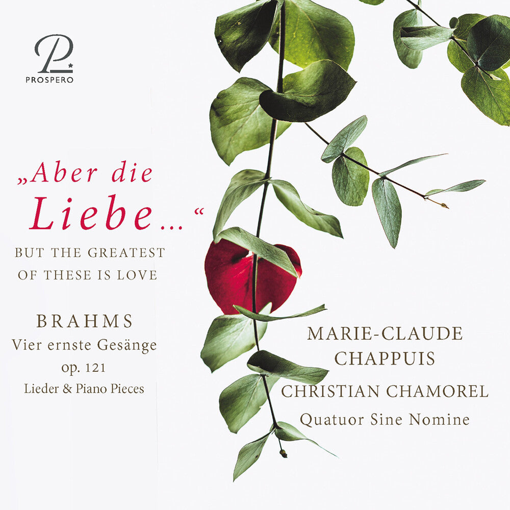Brahms / Chappuis - Vier Ernste Gesange [CD]
