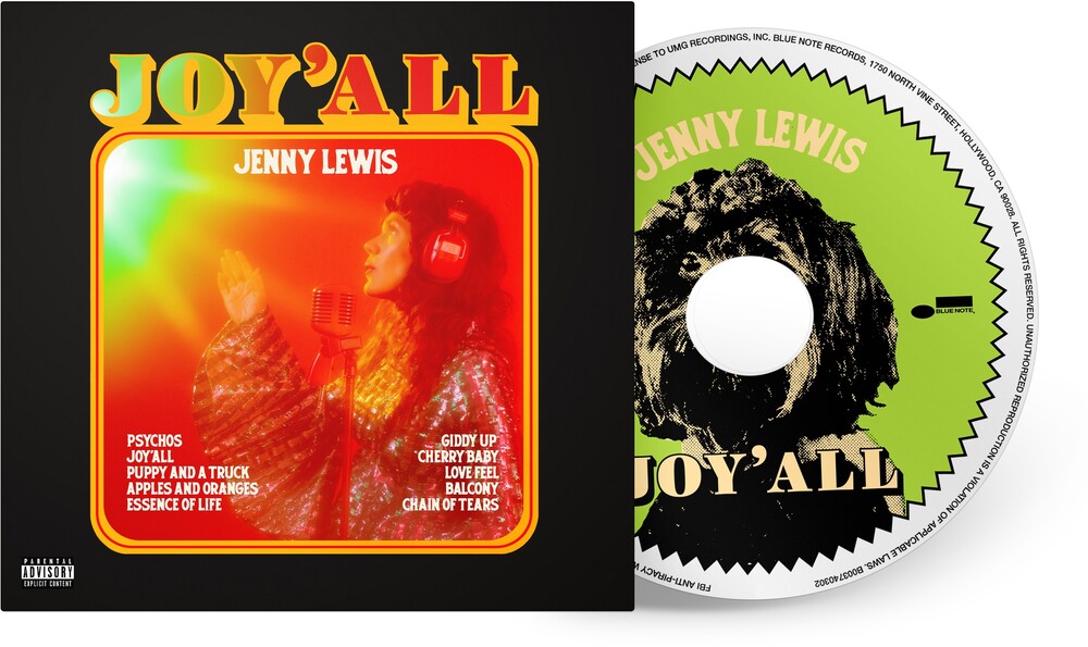 Jenny Lewis - Joy'All Music CD