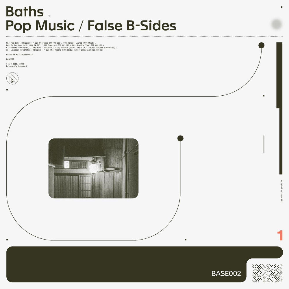 Baths - Pop Music / False B-sides II [LP] Vinyl Record